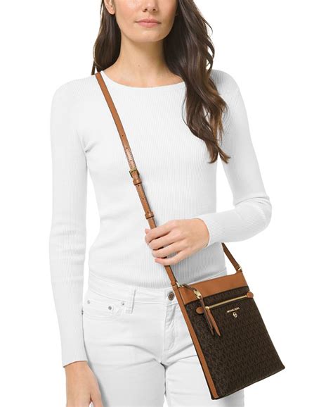 michael michael kors jet set charm small ns flat crossbody|Michael Kors jet set chain.